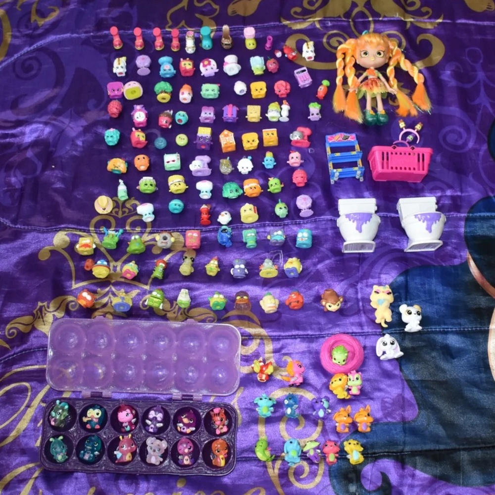 Shopkins HATCHIMALS THE TRASH PACK little pet shop Doll Figure Mixed Lot bundle